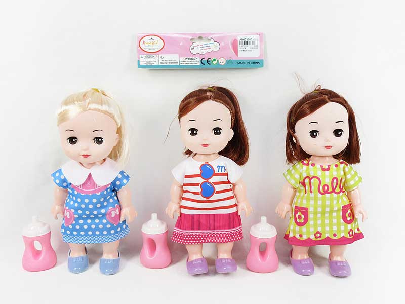 10inch Empty Body Doll Set W/L_M(3S) toys