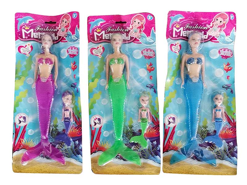 11inch Mermaid W/L & 7inch Mermaid(3C) toys
