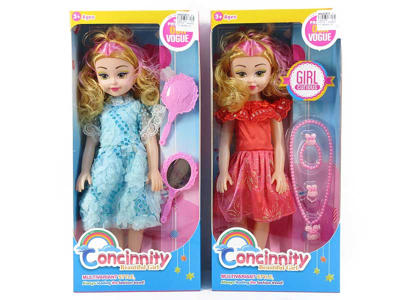 18inch Doll Set W/IC(2S) toys