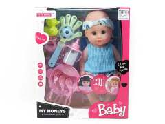 14inch Moppet Set with IC toys