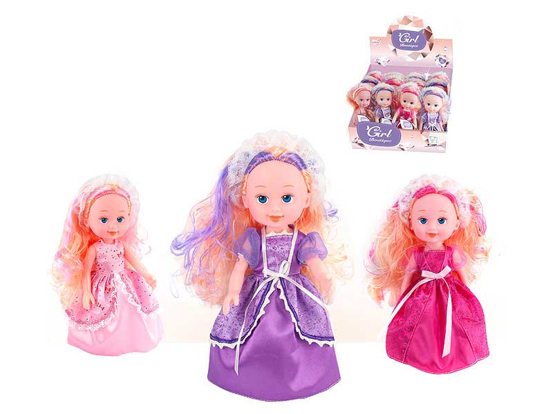 9inch Beauty Girl W/IC(12in1) toys