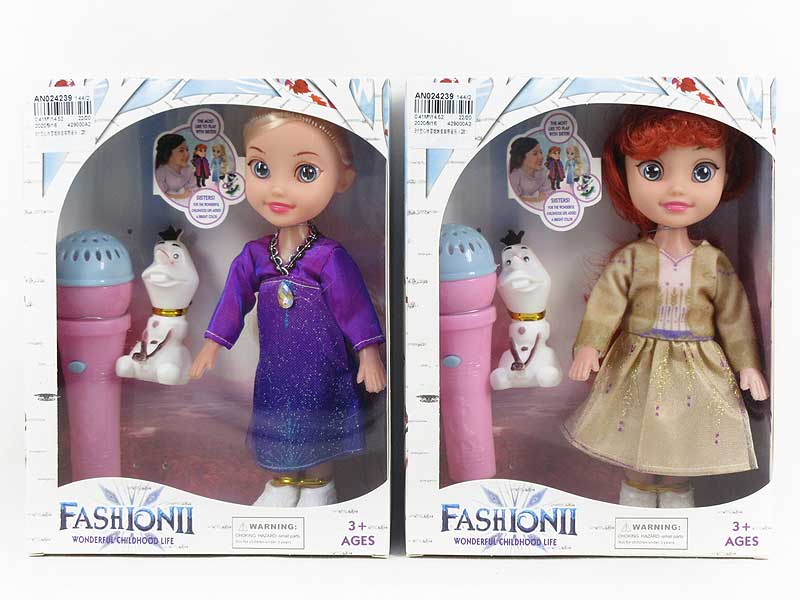 9inch Doll Set W/M(2S) toys