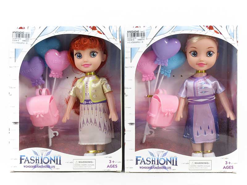 9inch Doll Set W/M(2S) toys