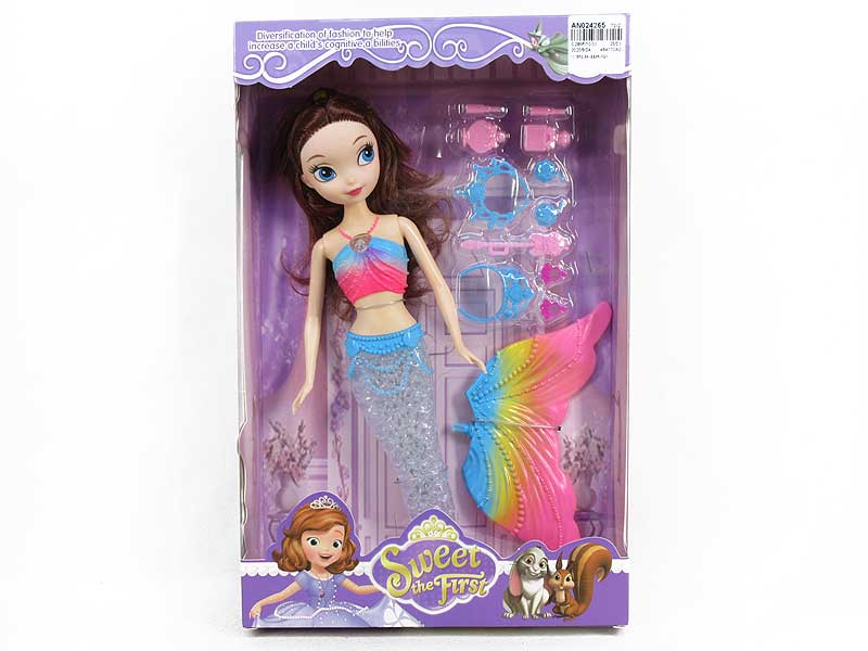 11.5inch Mermaid Set W/L_M toys