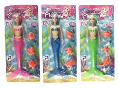 11inch Mermaid Set W/L(3C)