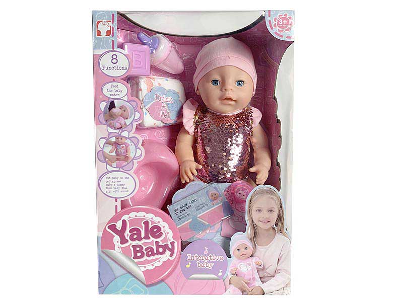 40CM Touch Sensitive Doll Set toys
