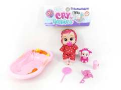 5inch Crying Baby Set W/M(6S)