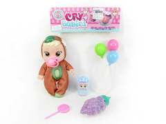 8inch Crying Baby Set W/IC(8S)