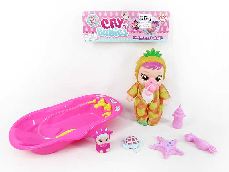 8inch Crying Baby Set W/IC(8S) toys