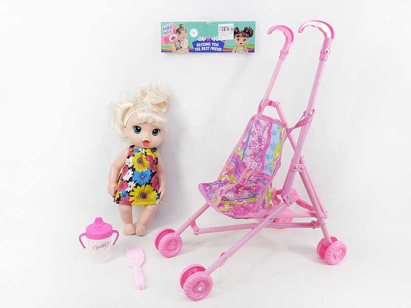 14inch Moppet W/IC & Go-Cart toys