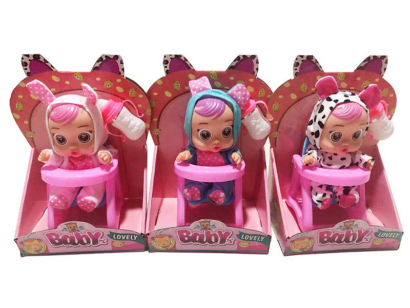 10inch Doll Set W/S_M(3S) toys