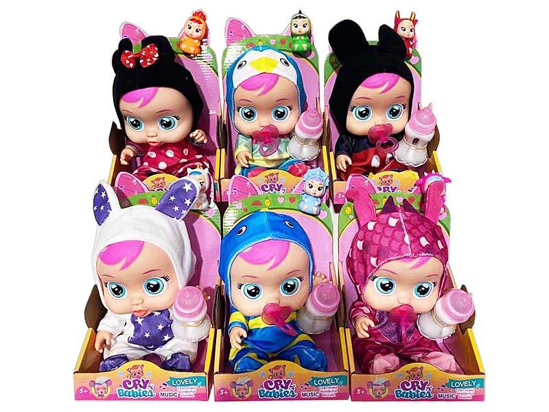 10inch Doll Set W/S_IC(6S) toys