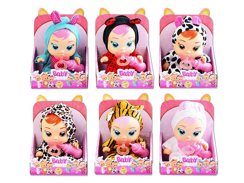 8inch Doll Set W/S_M(6S) toys