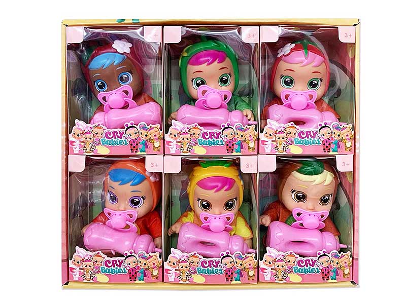 8inch Doll Set W/M(6in1) toys