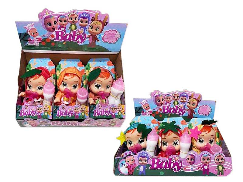8inch Doll Set W/S_IC(6in1) toys