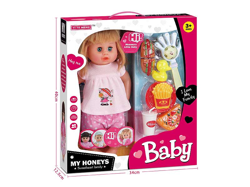 16inch Talking Singing And Bink Doll Set toys