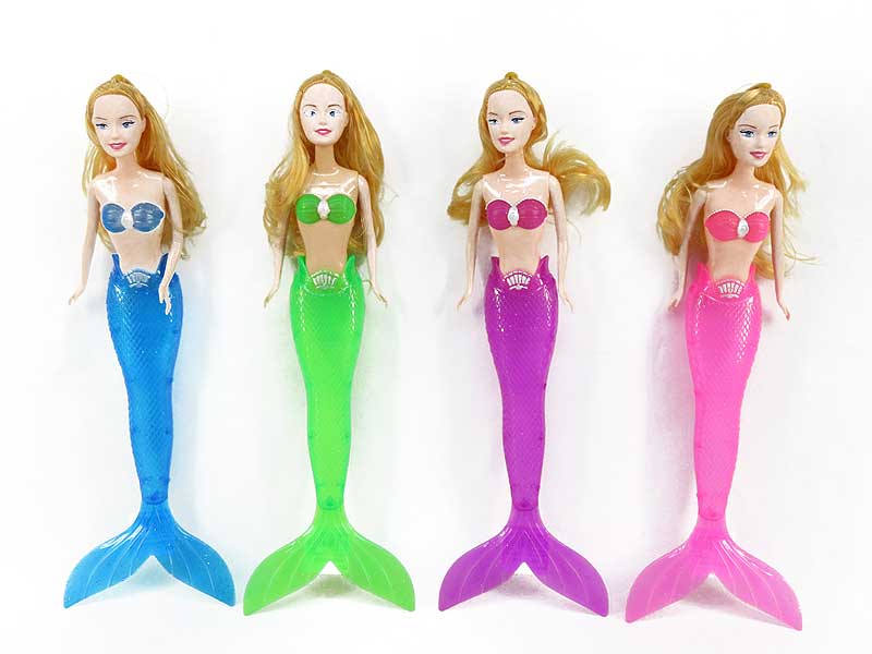 11.5inch Solid Body Mermaid W/L(4C) toys