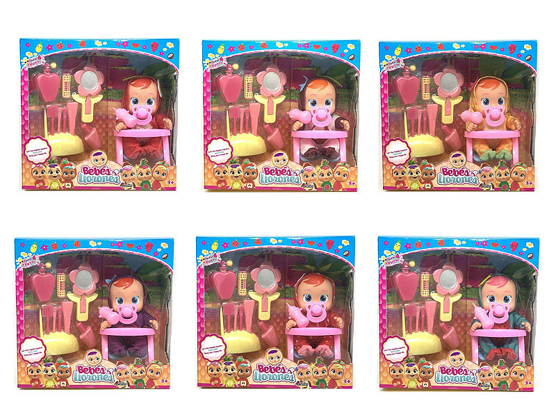 10inch Doll Set W/S_M(6S) toys