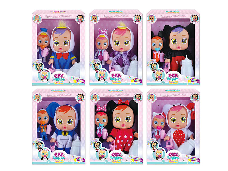 9inch Doll Set W/L_S(6S) toys
