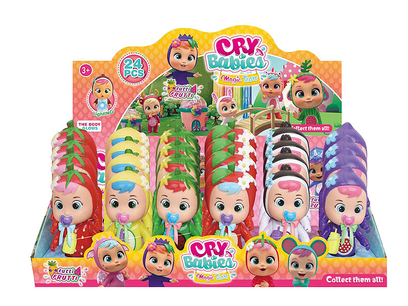 5.5inch Crying Baby W/L(24in1) toys