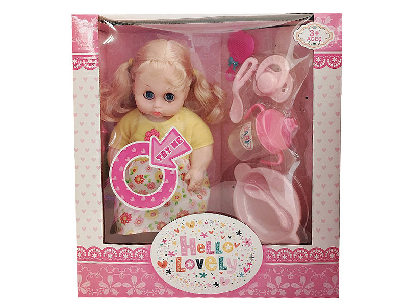 13inch Doll Set W/S_M toys