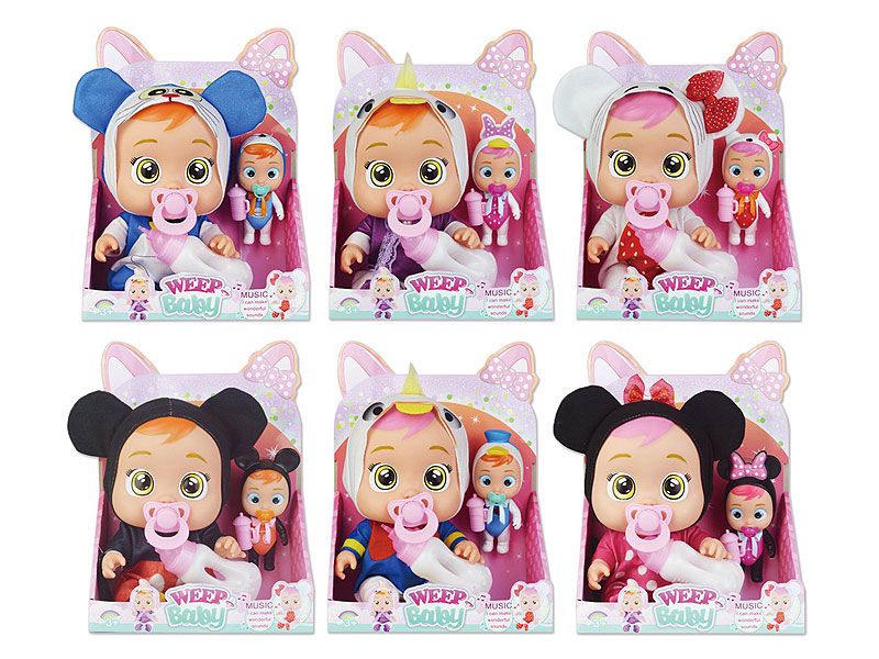11inch Doll Set W/S_IC(2in1) toys