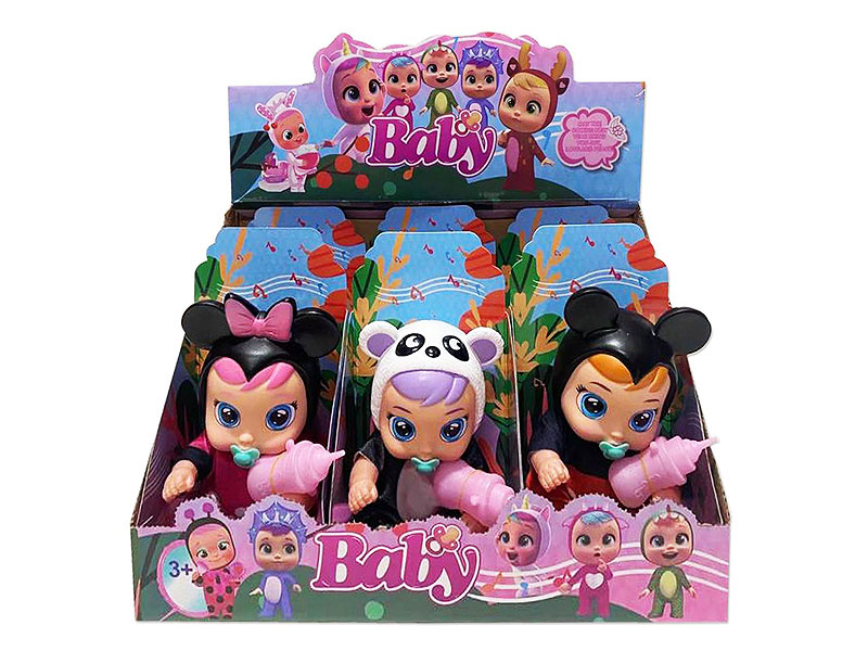 8inch Doll Set W/S_IC(6in1) toys