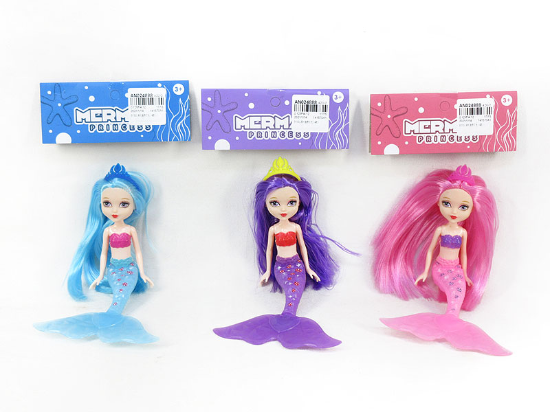 8inch Mermaid W/L(3S) toys