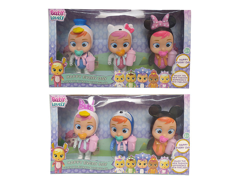 5.5inch Crying Baby W/L_IC(3in1) toys
