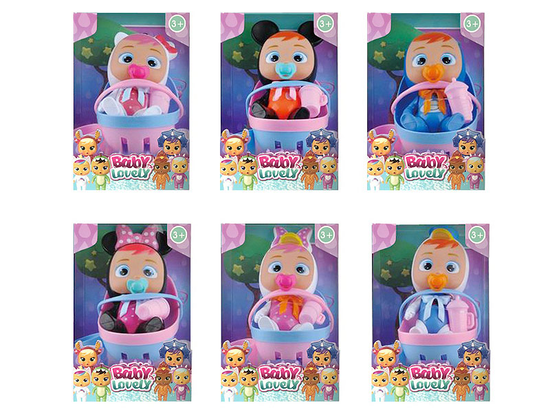 5.5inch Crying Baby W/L_IC(6S) toys
