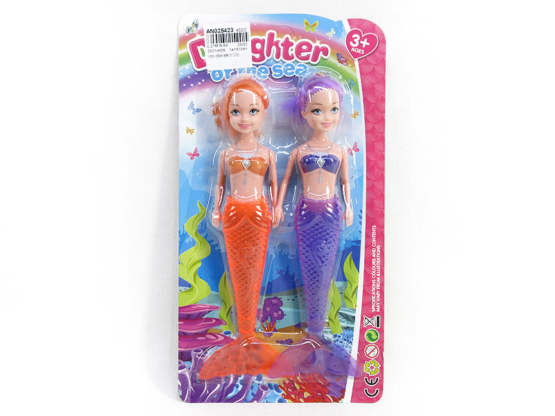 19.5CM Mermaid W/L(2in1) toys