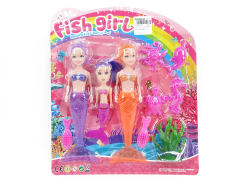 19.5CM Mermaid Set W/L(2C) toys