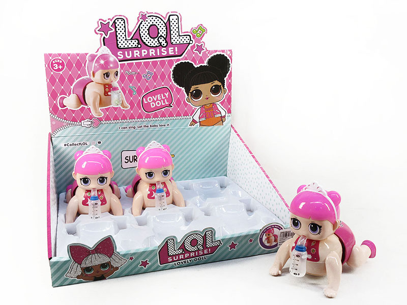 B/O Climb Doll W/L_M(6in1) toys
