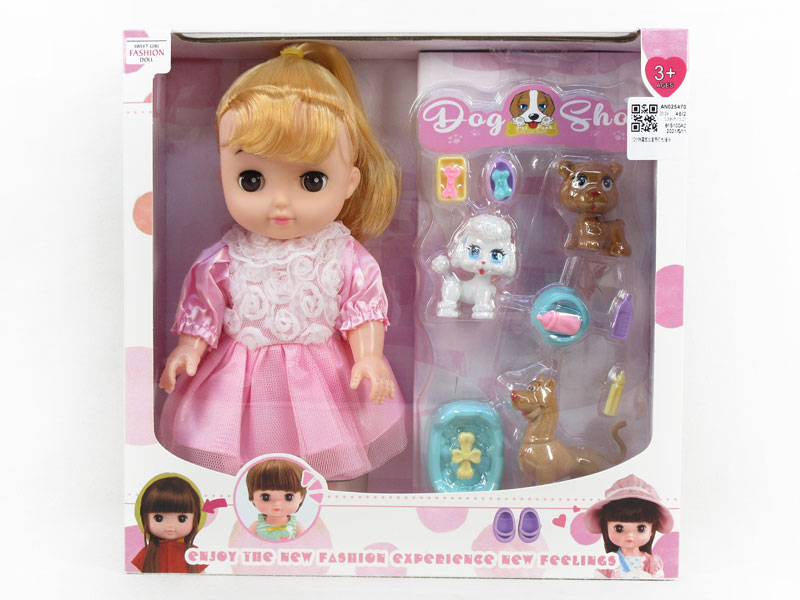 10inch Doll Set W/L_M toys