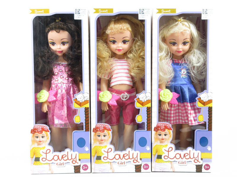 18inch Doll W/M(3S) toys