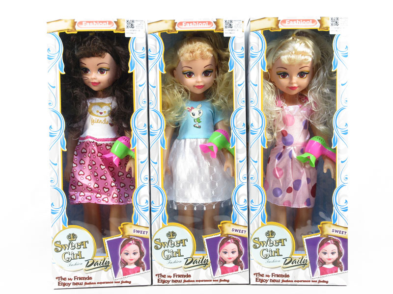 18inch Doll W/M(3S) toys