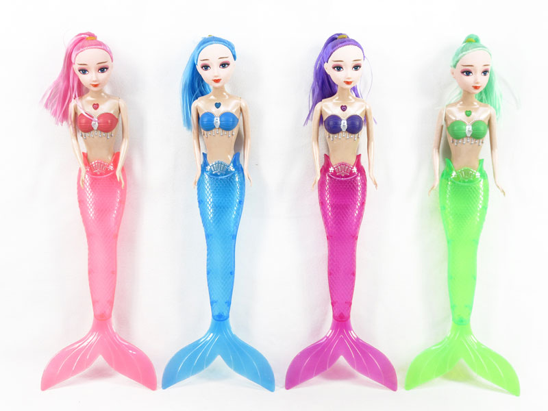 11.5inch Solid Body Mermaid W/L_M(4C) toys