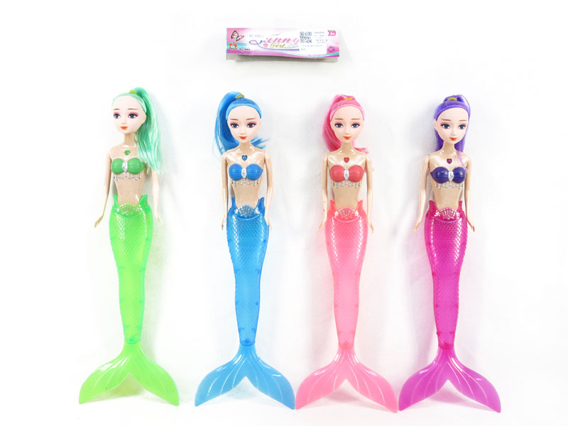 11.5inch Solid Body Mermaid W/L_M(4C) toys
