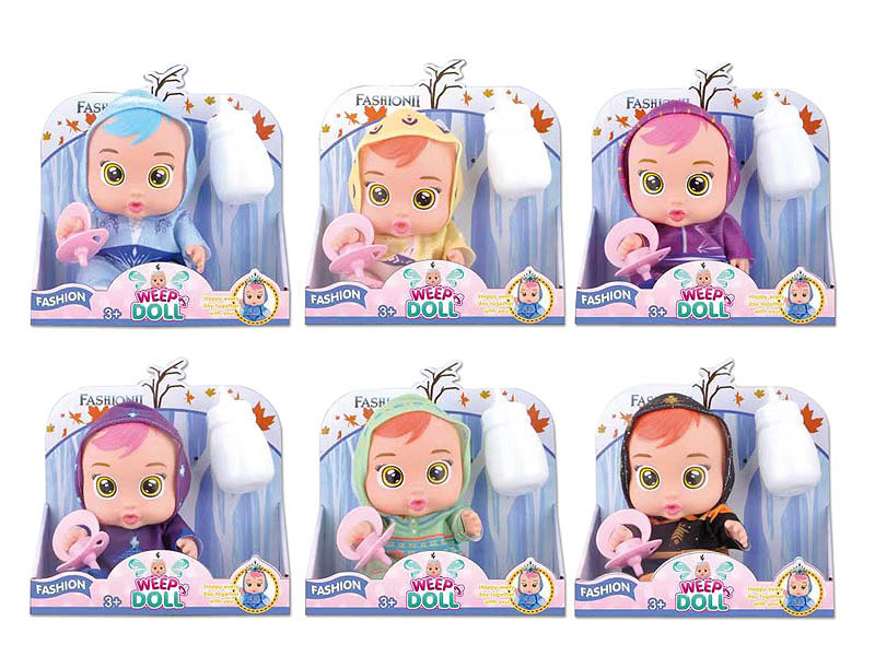 9inch Doll Set W/S_IC(6S) toys