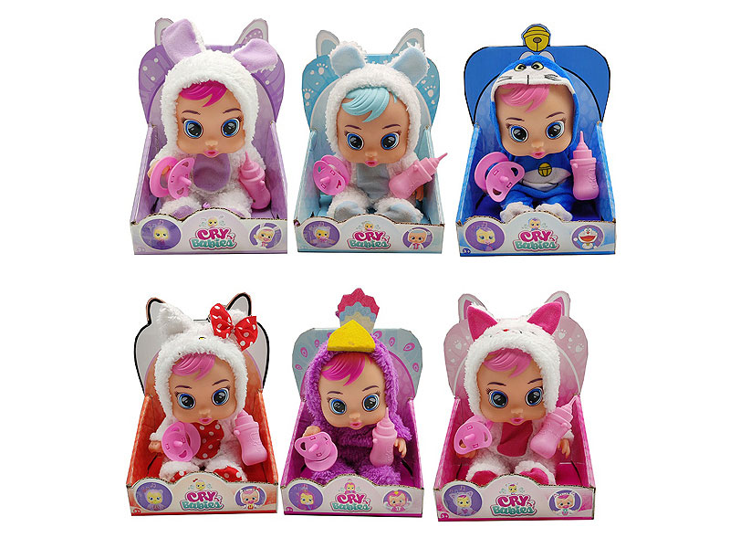 10inch Crying Baby Set W/S_M(6S) toys
