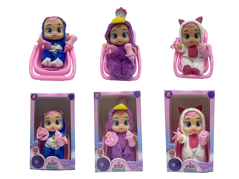 10inch Crying Baby Set W/S_M(3S) toys