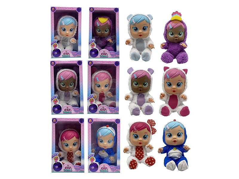 14inch Crying Baby Set W/S_M(6S) toys