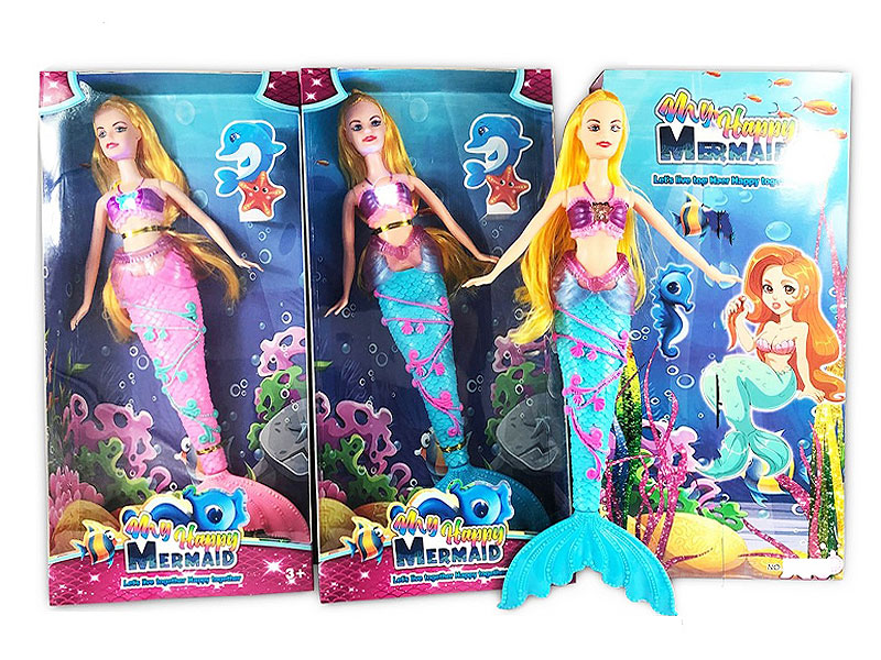 11.5inch Solid Body Mermaid W/L_M(2S) toys