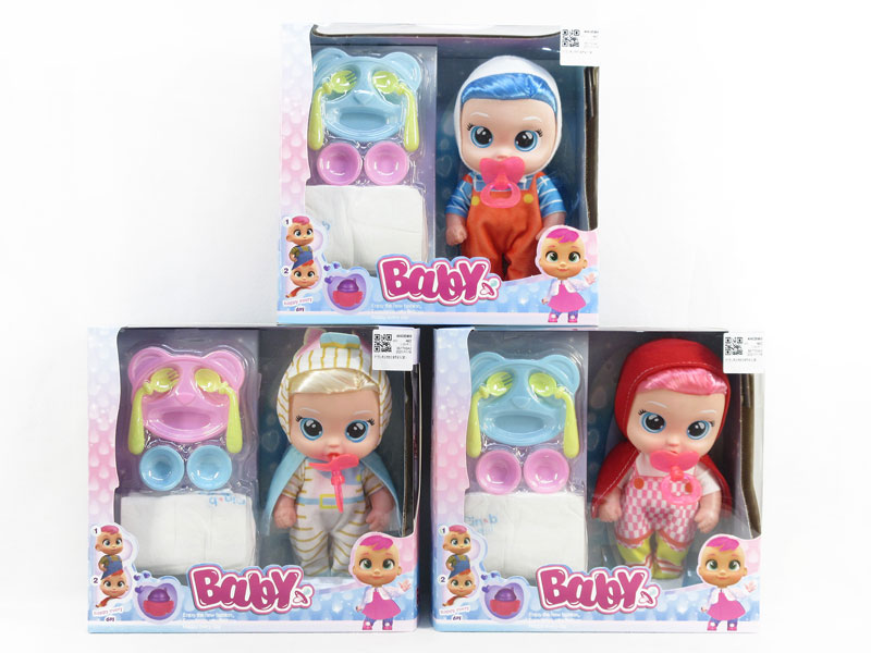 8inch Empty Body Doll Set W/M(3S) toys