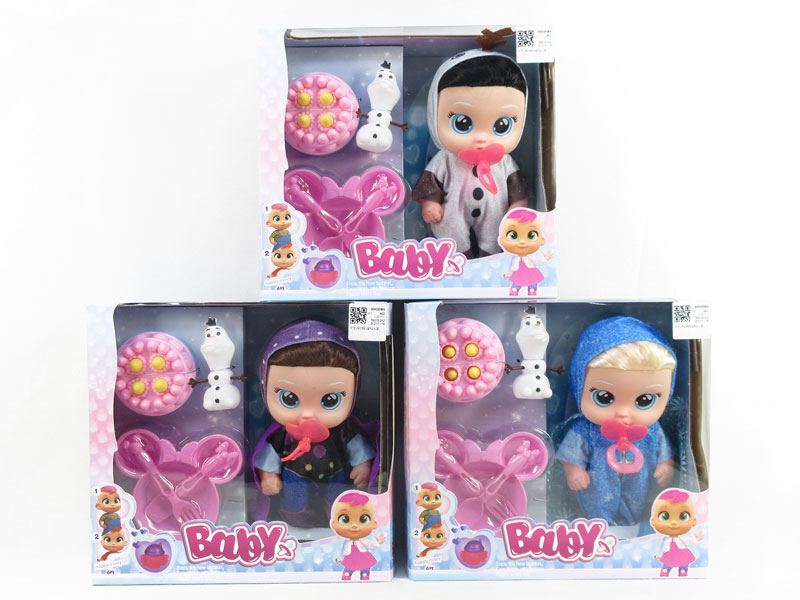 8inch Empty Body Doll Set W/M(3S) toys