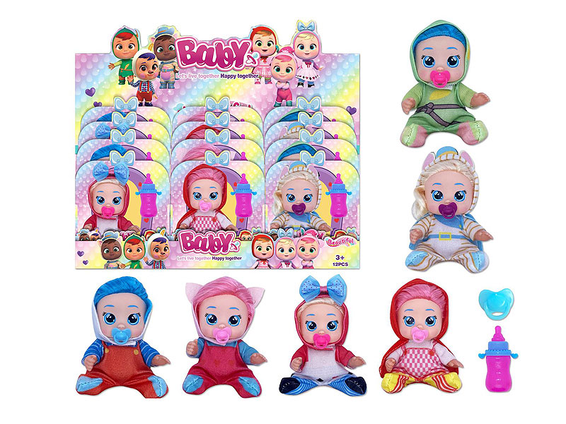 6inch Solid Body Doll W/S_IC(12in1) toys