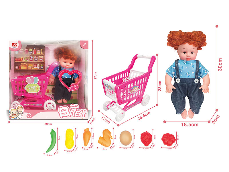 14inch Doll Set W/S toys