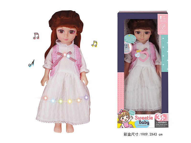 41cm Fasion Doll W/L_S toys