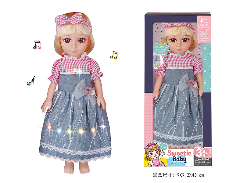 41cm Fasion Doll W/L_S toys