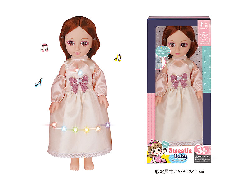 41cm Fasion Doll W/L_S toys